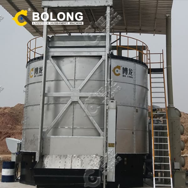 China chicken poop compost tank for farm use